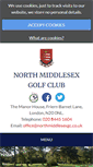Mobile Screenshot of northmiddlesexgc.co.uk